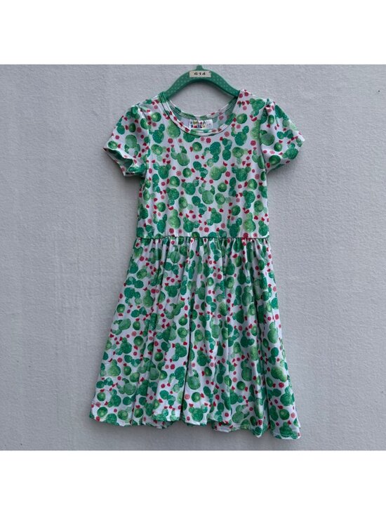 Dot Dot Smile Other - Dotdotsmile Dress Size 3/4 Green & Red Cactus New with Tags